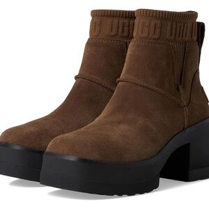 ugg moxy chelsea boot in dark toffee